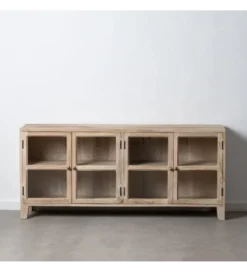 Stolik TV Witryna Iron Craft II160 cm drewno mango