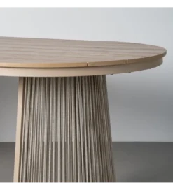 Stół OROTENA 180 cm naturalny biały