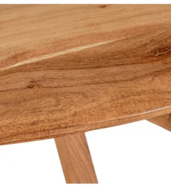 Stół OVALU 140 cm drewno mango