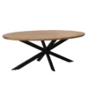 Stół owalny JESPER 240 cm drewno mango