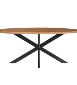 Stół owalny ROCKY 240 cm drewno mango