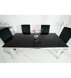 Stół OXANA Modern Barock 200 cm czarny