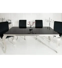 Stół OXANA Modern Barock 200 cm czarny