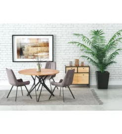 Stół PIXEL II 120 cm w kolorze dąb złoty