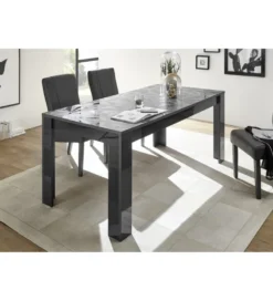 Stół PRISMA 180 cm antracytowy