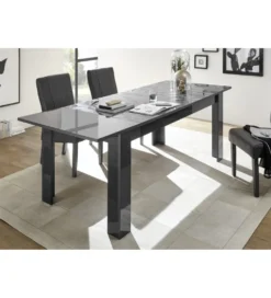 Stół PRISMA 137 Cm - 185 Cm antracytowy