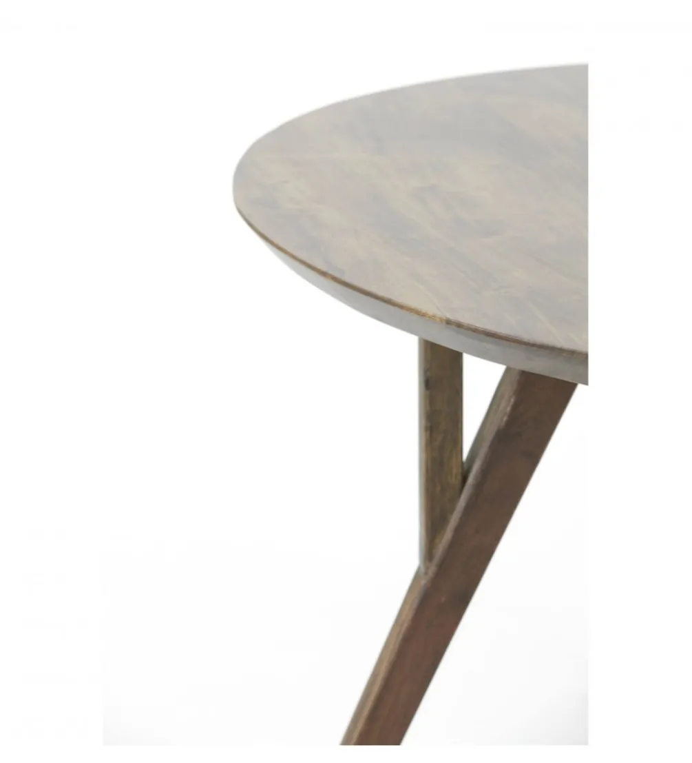 Stół QUENZA 120 cm drewno akcja