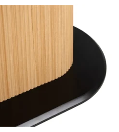 Stół QUFEK 180 cm naturalny blat ceramika