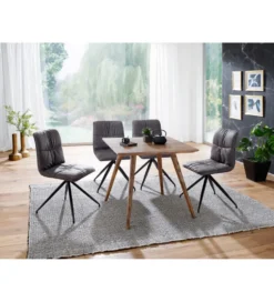 Stół REPA 80 cm drewno shesham