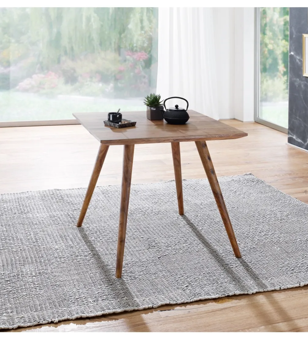 Stół REPA 80 cm drewno shesham