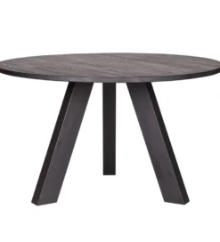 Stół RHONDA 129 cm czarny