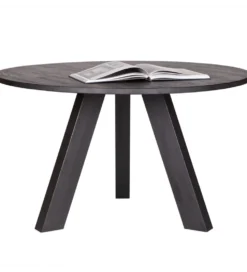 Stół RHONDA 129 cm czarny