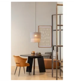 Stół RHONDA 129 cm czarny