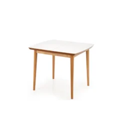 Stół rozkładany BARRET 90 cm - 190 cm biały