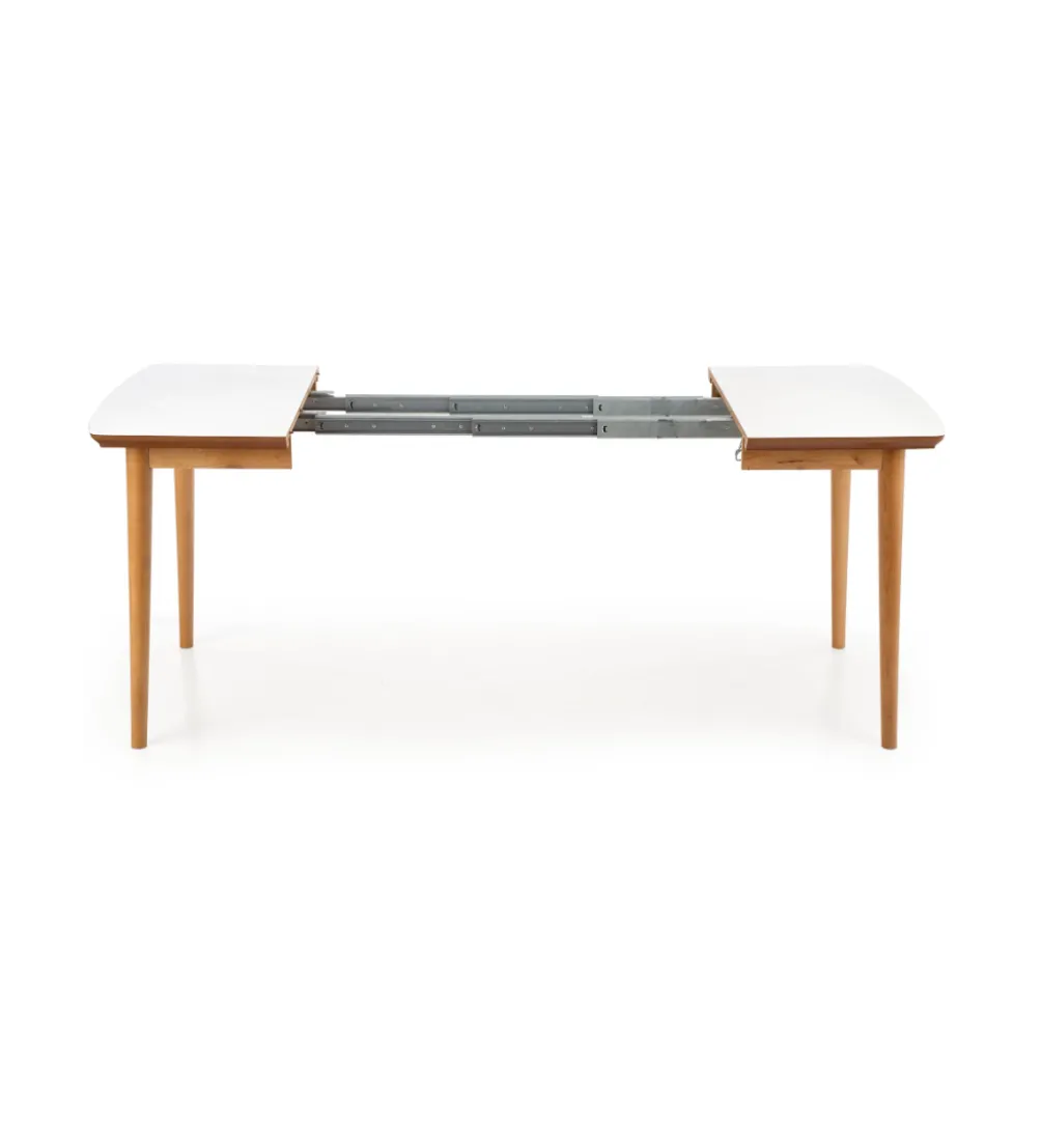 Stół rozkładany BARRET 90 cm - 190 cm biały