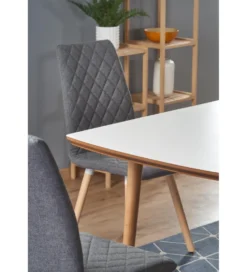 Stół rozkładany BARRET 90 cm - 190 cm biały