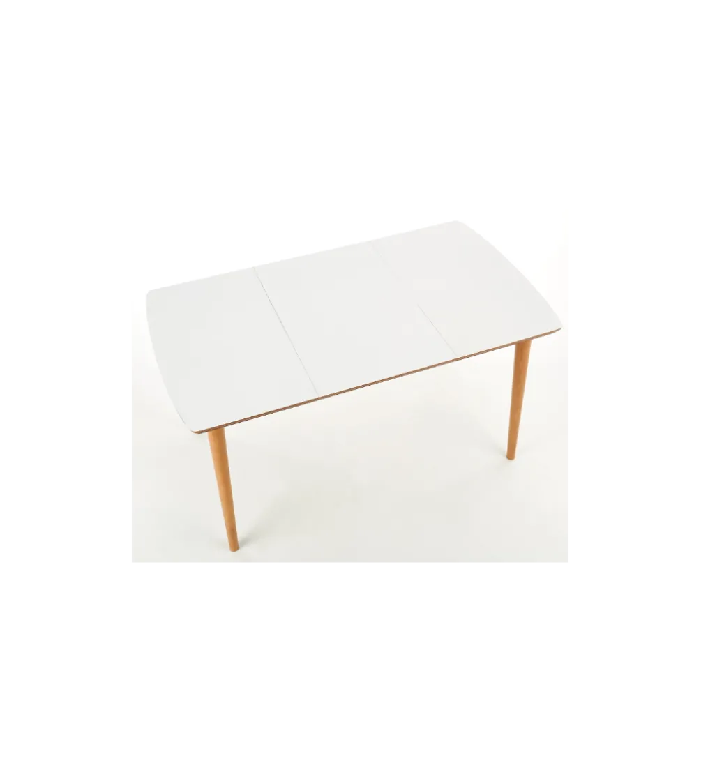 Stół rozkładany BARRET 90 cm - 190 cm biały