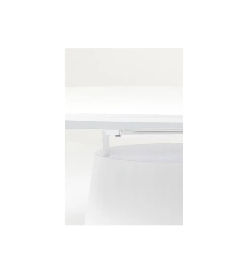 Stół rozkładany BENVENUTO 200 cm - 250 cm biały