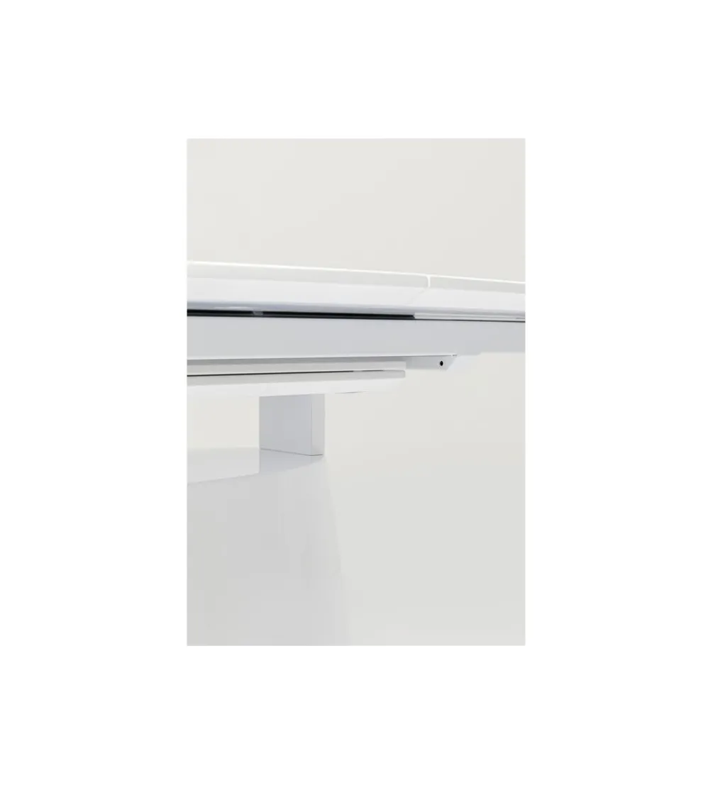 Stół rozkładany BENVENUTO 200 cm - 250 cm biały