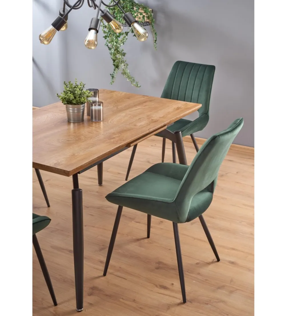 Stół rozkładany CAMBELL 140 cm - 180 cm w kolorze dąb naturalny