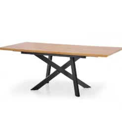 Stół rozkładany CAPITAL 160 cm - 200 cm w kolorze dąb złoty