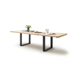 Stół rozkładany DAYTON dąb bianco w różnych rozmiarach 180 cm, 200 cm, 220 cm