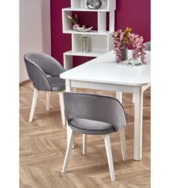 Stół rozkładany FLORIAN 160 cm - 228 cm biały