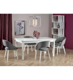 Stół rozkładany FLORIAN 160 cm - 228 cm biały