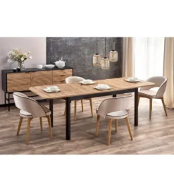 Stół rozkładany FLORIAN 160 cm - 228 cm w kolorze dąb artisan