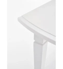 Stół rozkładany FRYDERYK 160 cm - 240 cm biały