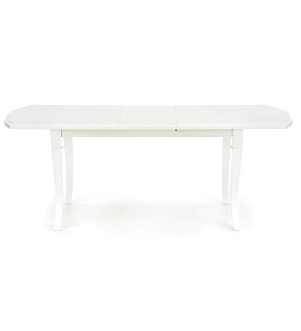 Stół rozkładany FRYDERYK 160 cm - 240 cm biały