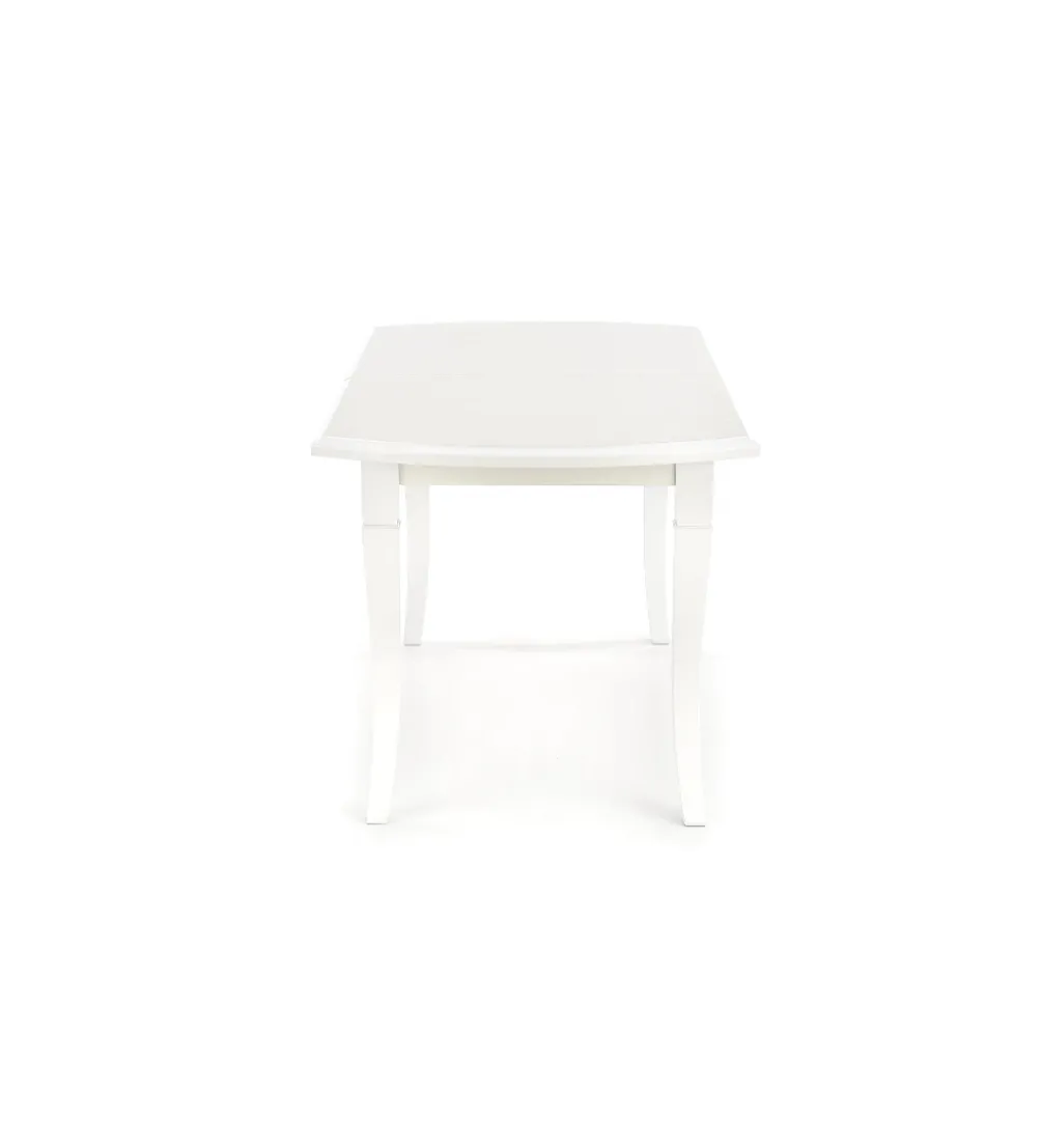 Stół rozkładany FRYDERYK 160 cm - 240 cm biały