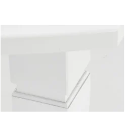 Stół rozkładany FRYDERYK 160 cm - 240 cm biały