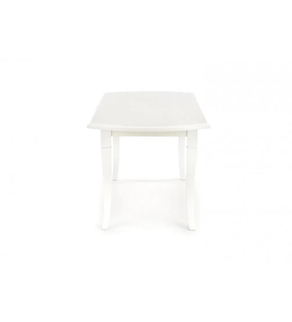 Stół rozkładany FRYDERYK 160 cm - 240 cm biały