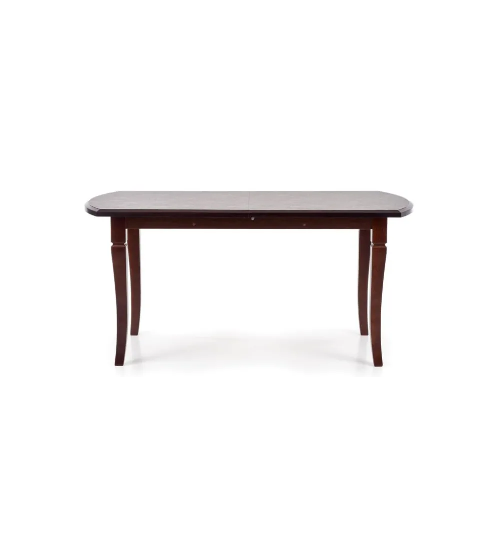 Stół rozkładany FRYDERYK 160 cm -240 cm w kolorze ciemny orzech