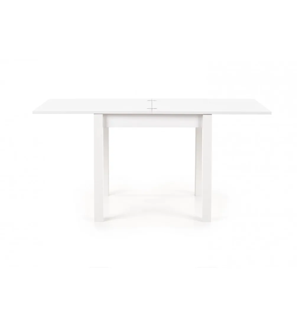 Stół rozkładany GRACJAN 80 cm - 160 cm biały