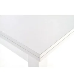 Stół rozkładany GRACJAN 80 cm - 160 cm biały