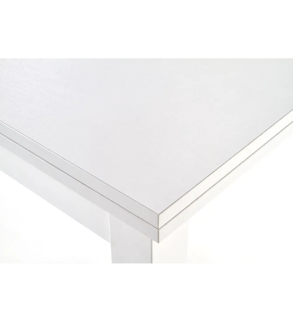 Stół rozkładany GRACJAN 80 cm - 160 cm biały