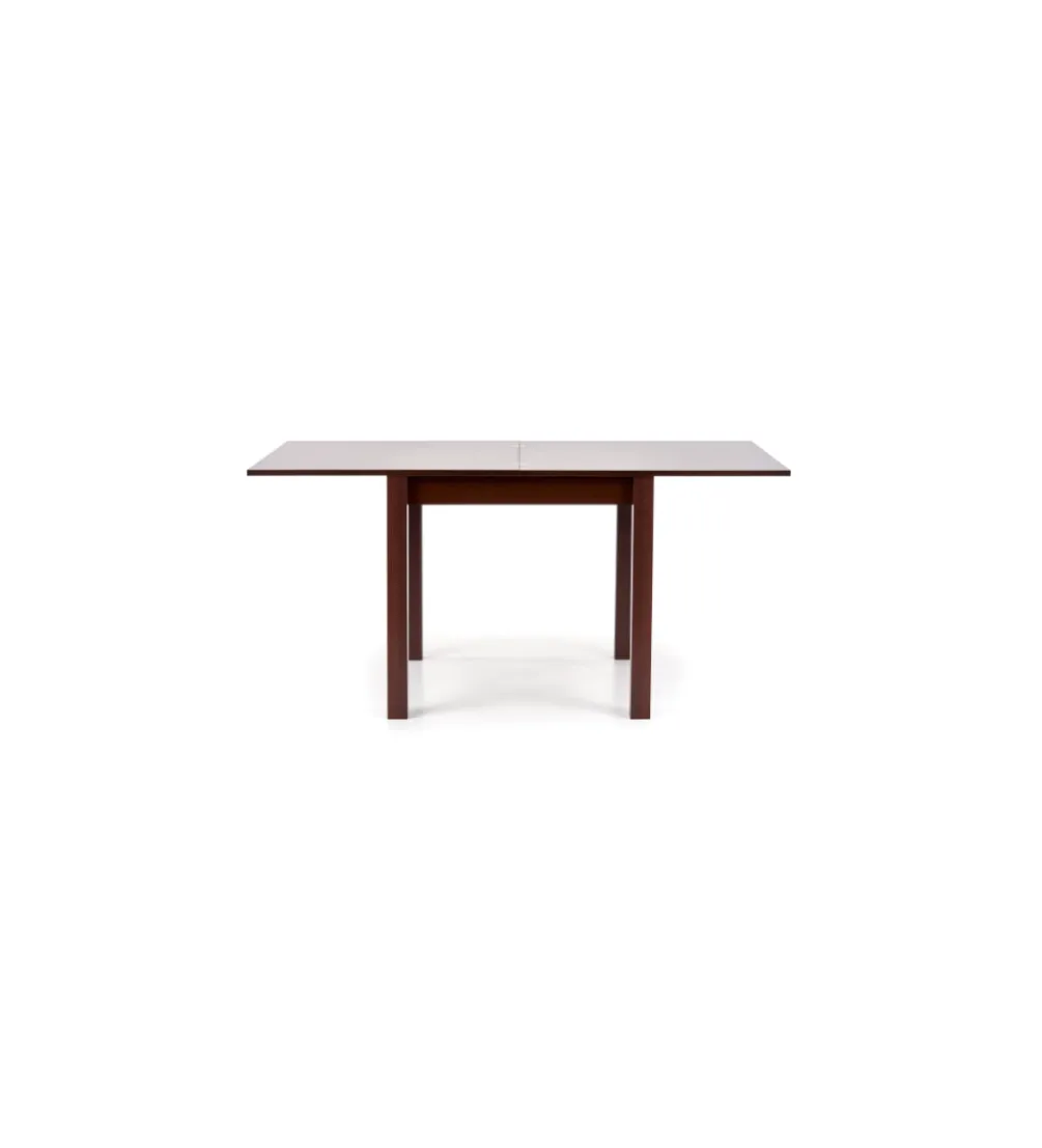 Stół rozkładany GRACJAN 80 cm - 160 cm w kolorze ciemny orzech