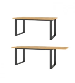 Stół rozkładany Halle 170 cm - 220 cm w optyce dąb wotan