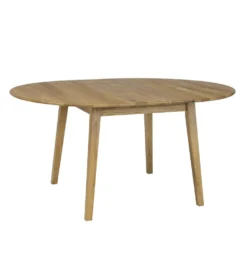 Stół rozkładany HARIS 118 cm - 158 cm drewno dąb