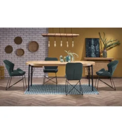 Stół rozkładany INFERNO 100 cm - 300 cm w optyce dębu naturalnego