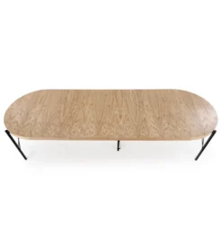 Stół rozkładany INFERNO 100 cm - 300 cm w optyce dębu naturalnego
