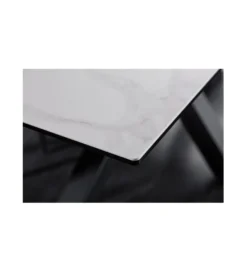 Stół rozkładany JUKON Eternity 180 cm - 225 cm ceramika optyka marmuru