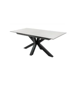 Stół rozkładany JUKON Eternity 180 cm - 225 cm ceramika optyka marmuru