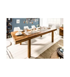 Stół rozkładany Lagos 160 cm - 240 cm drewno Sheesham