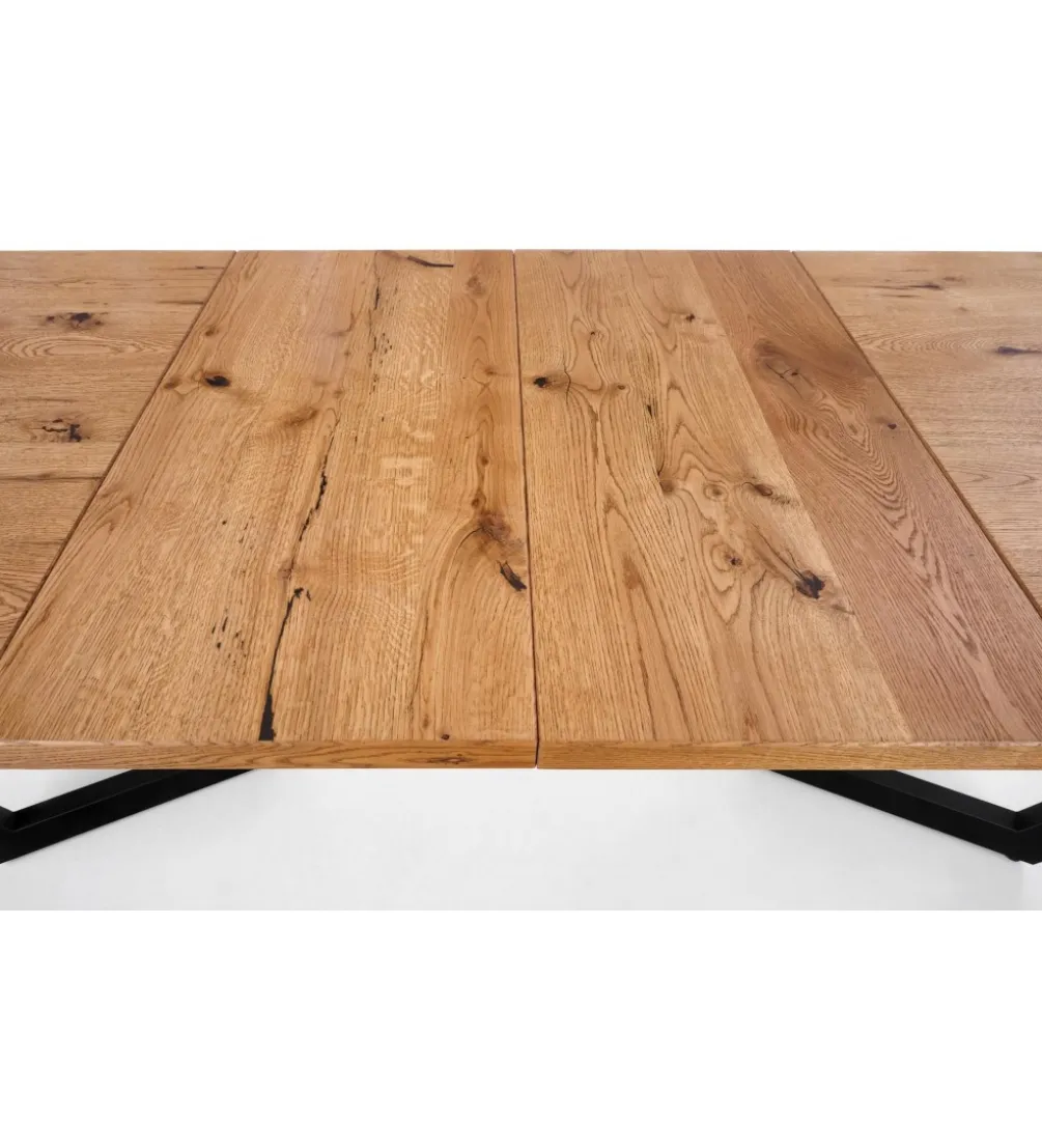 Stół rozkładany MASSIVE 160 cm - 250 cm w kolorze dąb