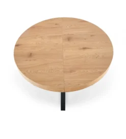 Stół rozkładany MERCY 120 cm -160 cm w kolorze dąb złoty