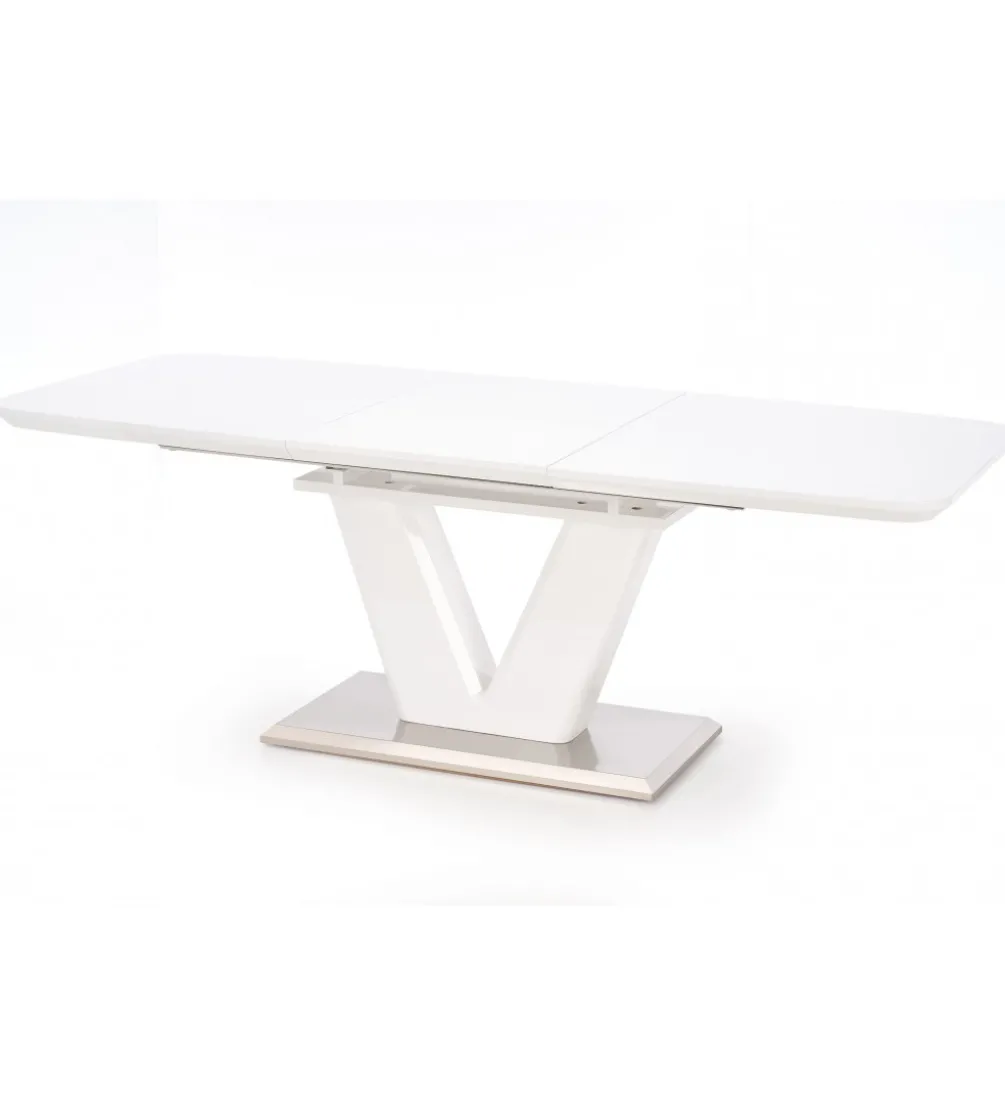 Stół rozkładany MISTRAL 160 cm - 220 cm biały