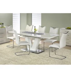 Stół rozkładany MISTRAL 160 cm - 220 cm biały